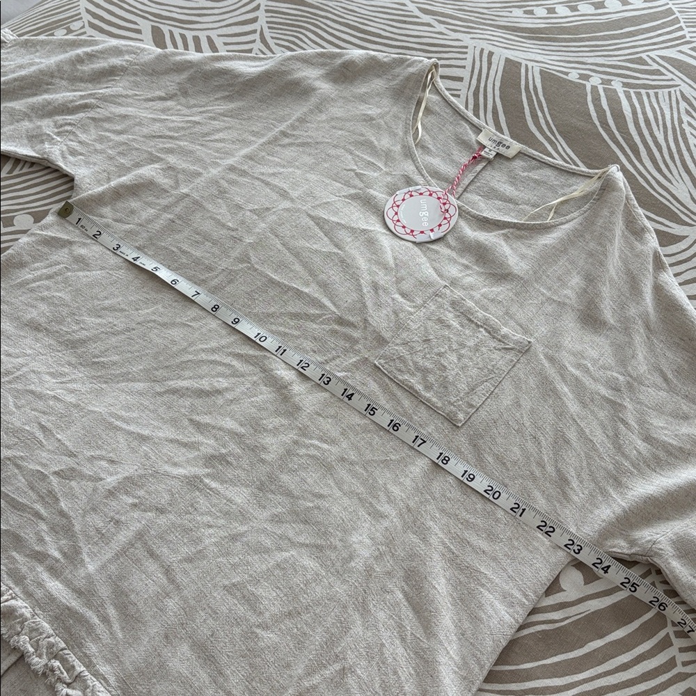 UMGEE linen/cotton oversized top - Picture 3 of 8